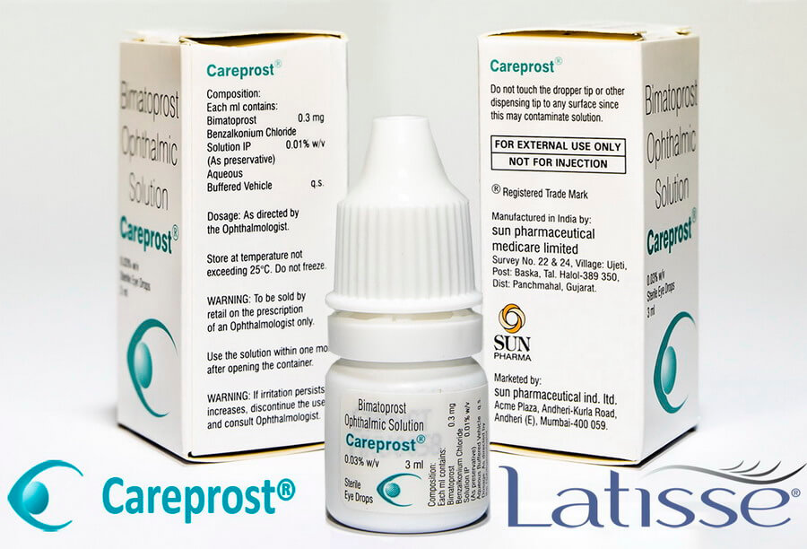 Bimatbrost careprost bottle