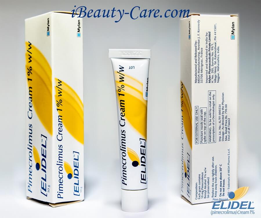 elidel tube box two sides