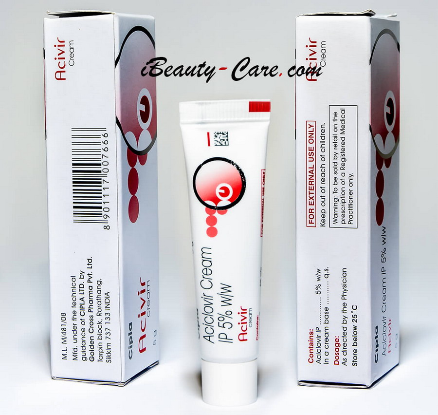 generic zovirax tube box