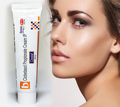 clobetasol propionate dermovate woman face